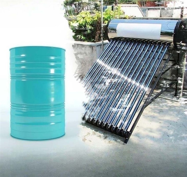 Insulation foams for solar water heaters